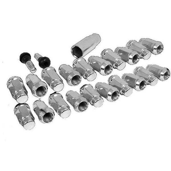 Race Star Race Star 602-2428-20 14 mm x 1.5 Acorn Closed End Lug - Set of 20 602-2428-20